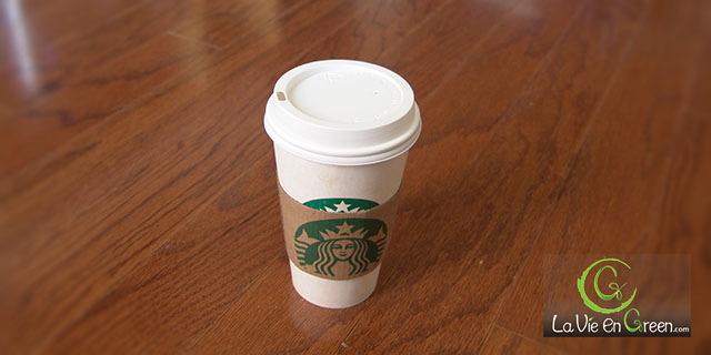 Starbucks launched reusable #5 plastic $1 coffee tea cups to reduce waste from paper cups