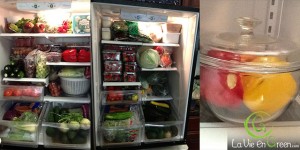 To avoid food waste, store food properly in your fridge so it does not spoil