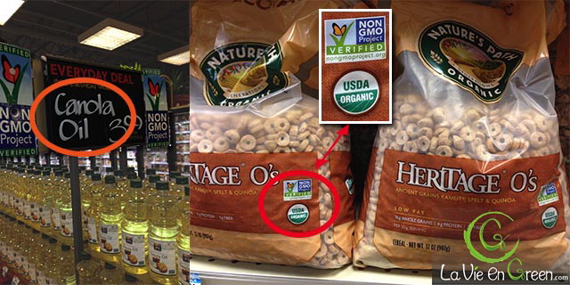 Non GMO Project Verified seal FDA USDA organic food