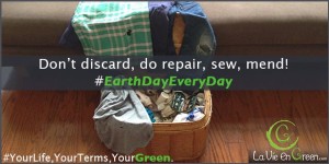 Earth Day Repair Don't Waste