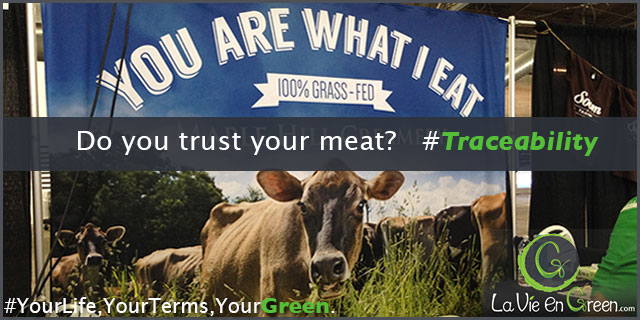 Meat traceability trust your farmers NYC Green Festival 2014