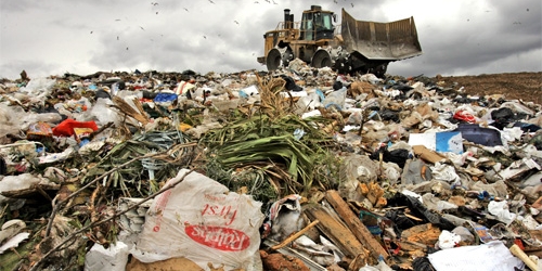 Plastic bags landfills pollution now ban in LA