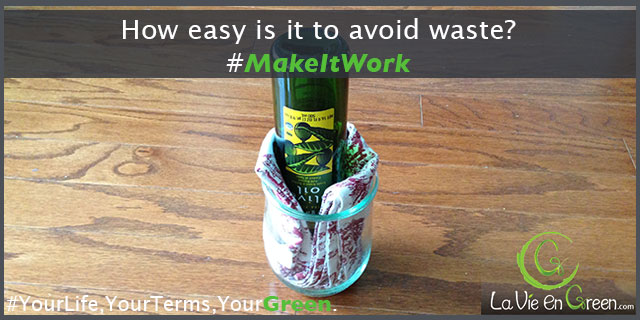 How to avoid waste from glass bottle content - La Vie En Green