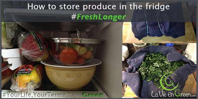Tips to keep Produce Fresh Longer in your fridge